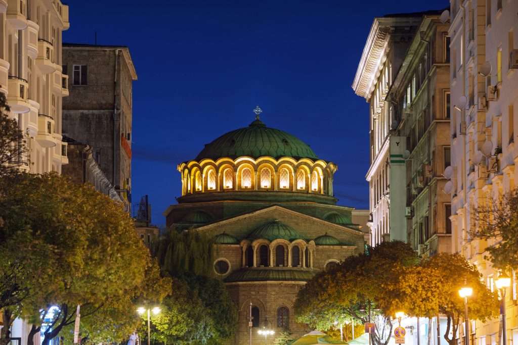 sveta nedelya cathedral sofia bulgaria